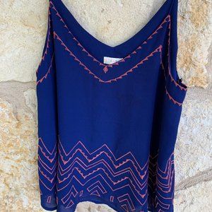 EM blue top